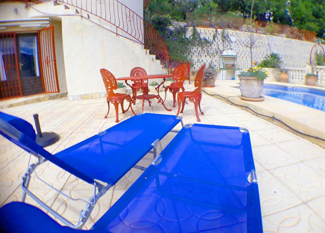 Villa Romana Mountainside Apartment In Alcalali, Jalon Valley Exterior foto